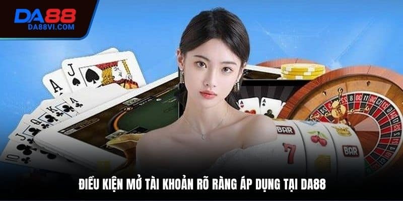 Quy định trong mở tài khoản trực tuyến