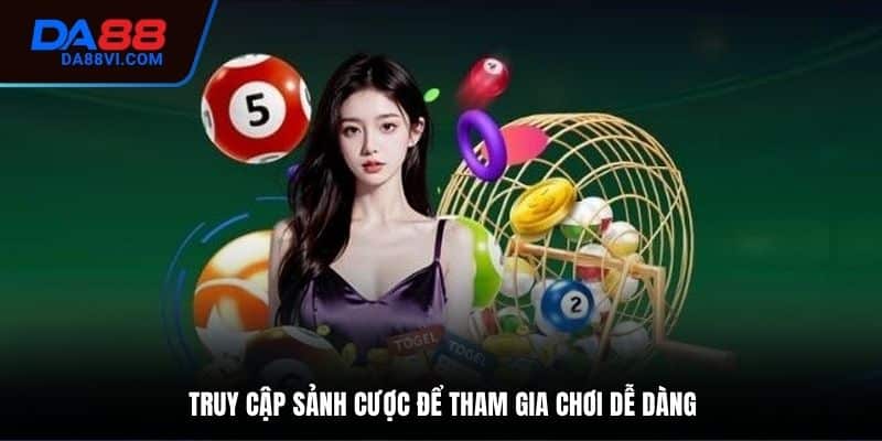 Quy trình đăng nhập vào sảnh cực nhanh